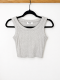 Zenana Ribbed Layering Crop Top