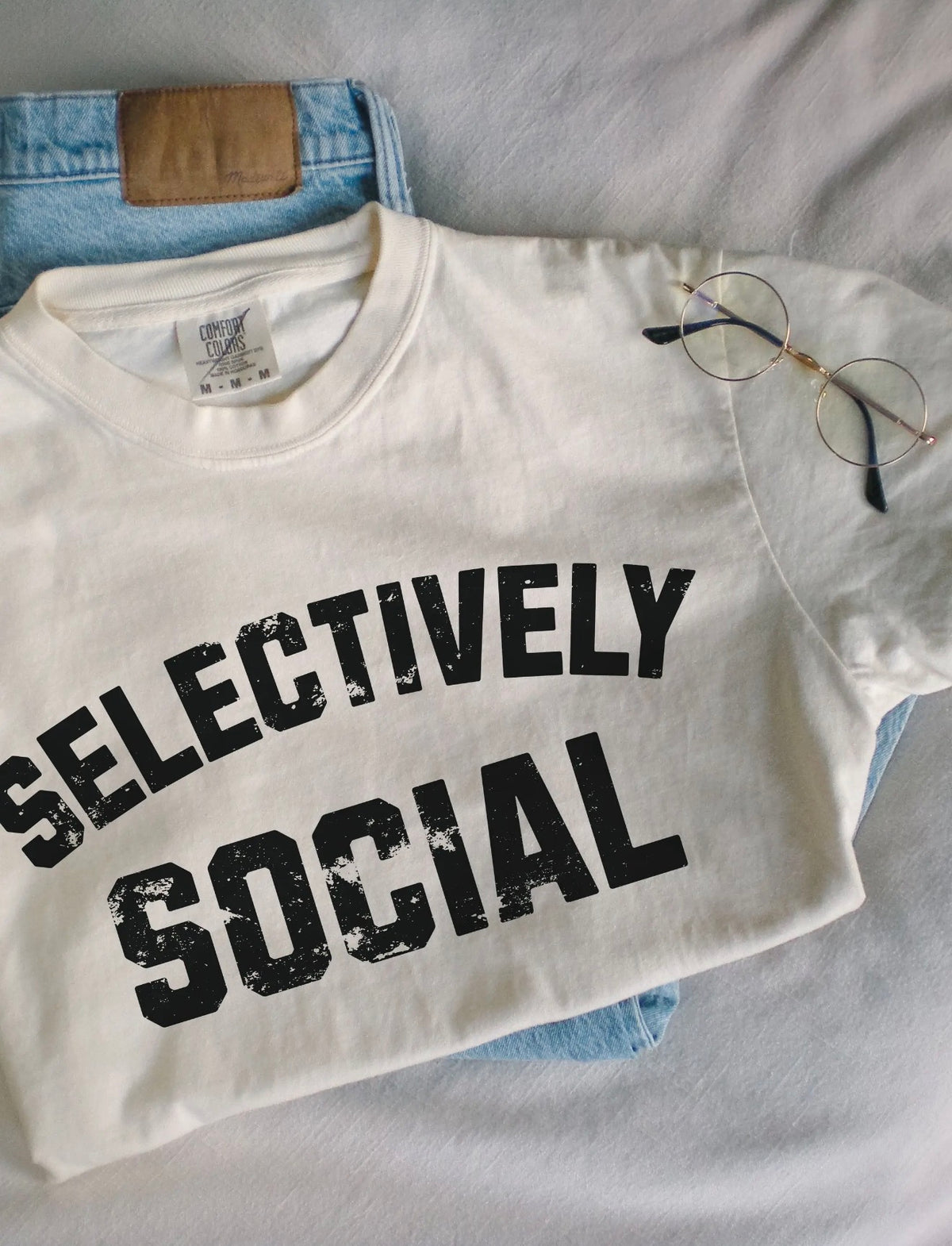 Selectively Social Tee