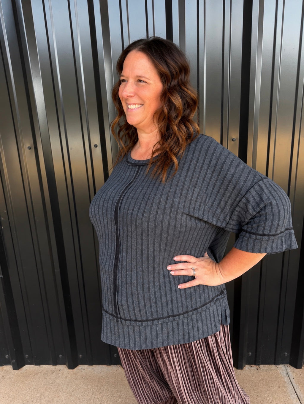 The Harper Ribbed Top