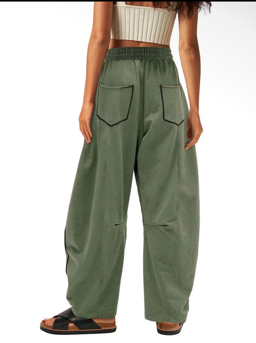 Casual Green Pant
