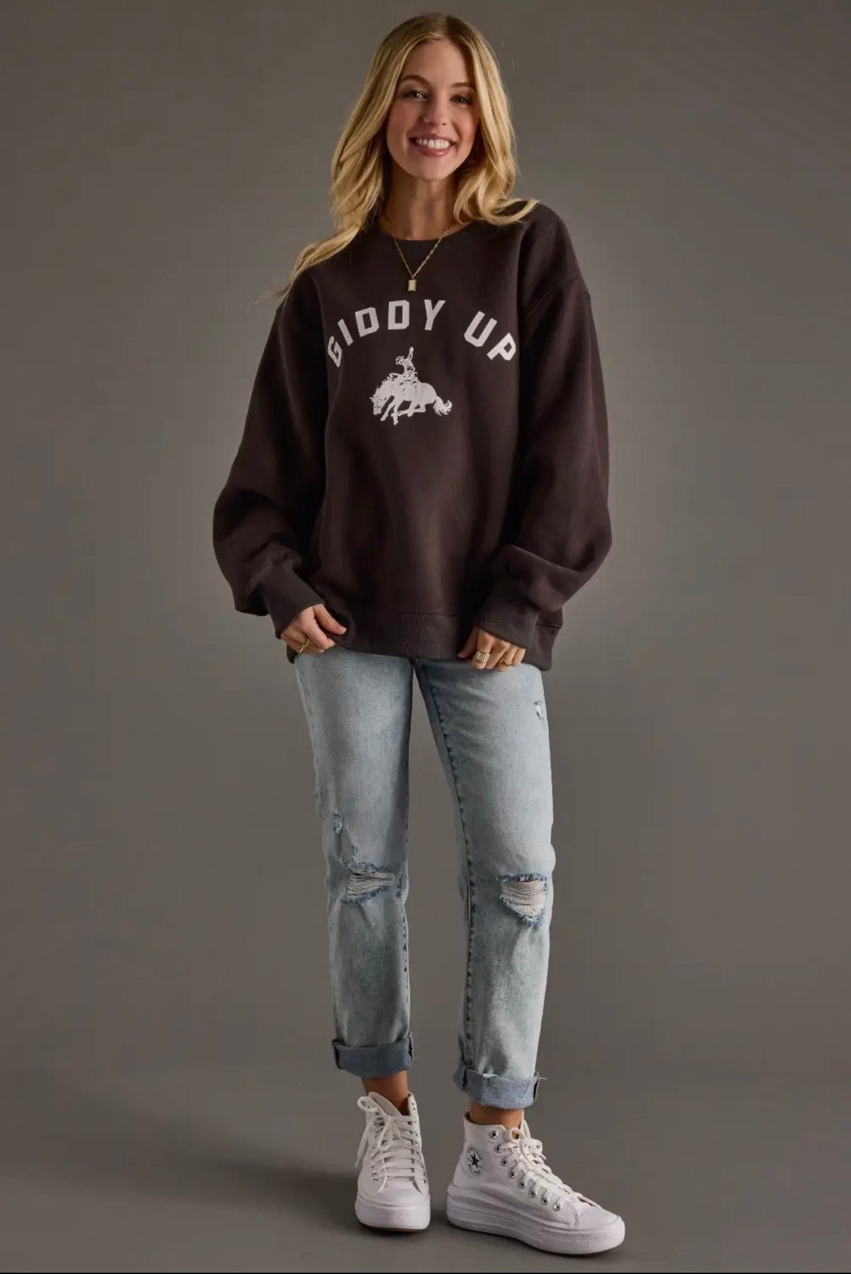 Giddy Up Crewneck