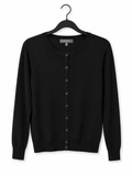 Button Up Cardigan Black